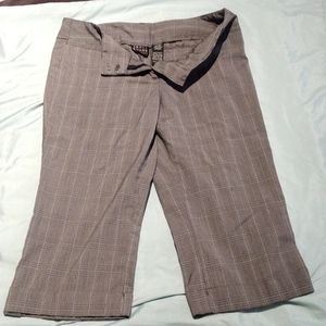 Plaid grey with turquoise strip